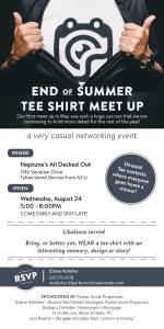 Tee shirt event